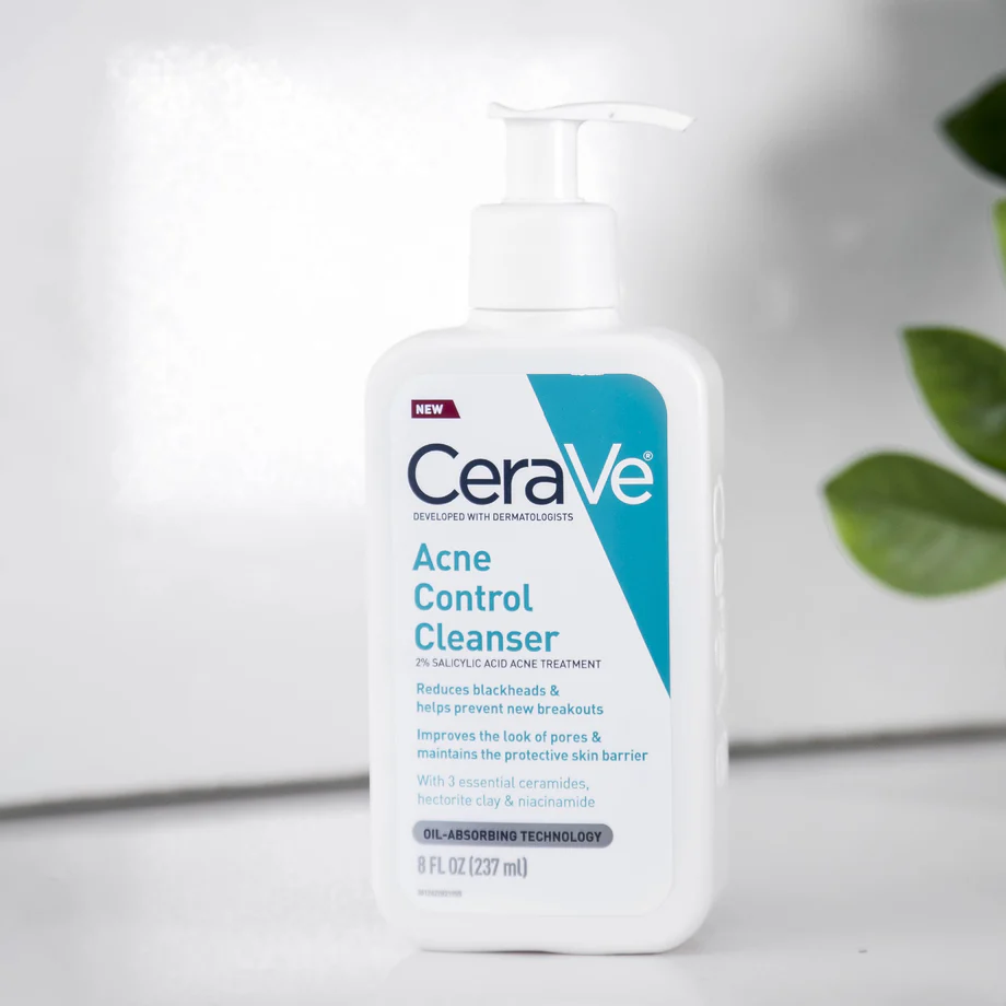 Authentic CeraVe Acne Control Cleanser 2% Salicylic Acid 237ml