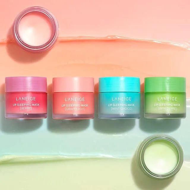 Authentic Laneige Lip Sleeping Mask EX Mini 4-Piece Set