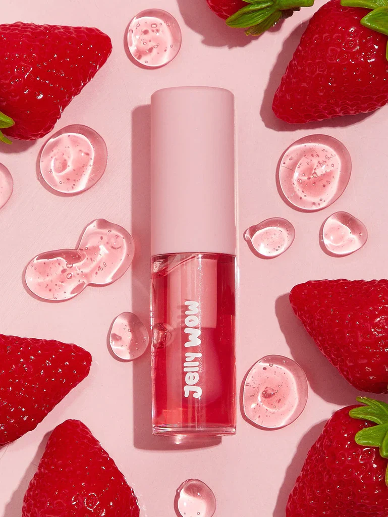 Authentic SHEGLAM Jelly Wow Hydrating Lip Oil Berry Involved