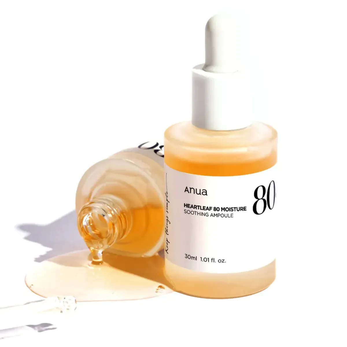 Anua Houttuynia Cordata 80% Moisture Soothing Ampoule Korea gallery image