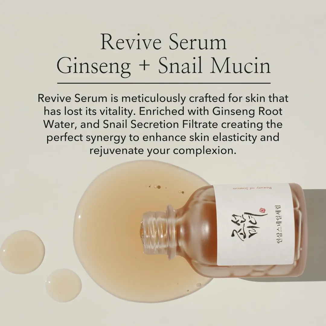 Beauty of Joseon Revive Serum Ginseng Snail Mucin Korea gallery image