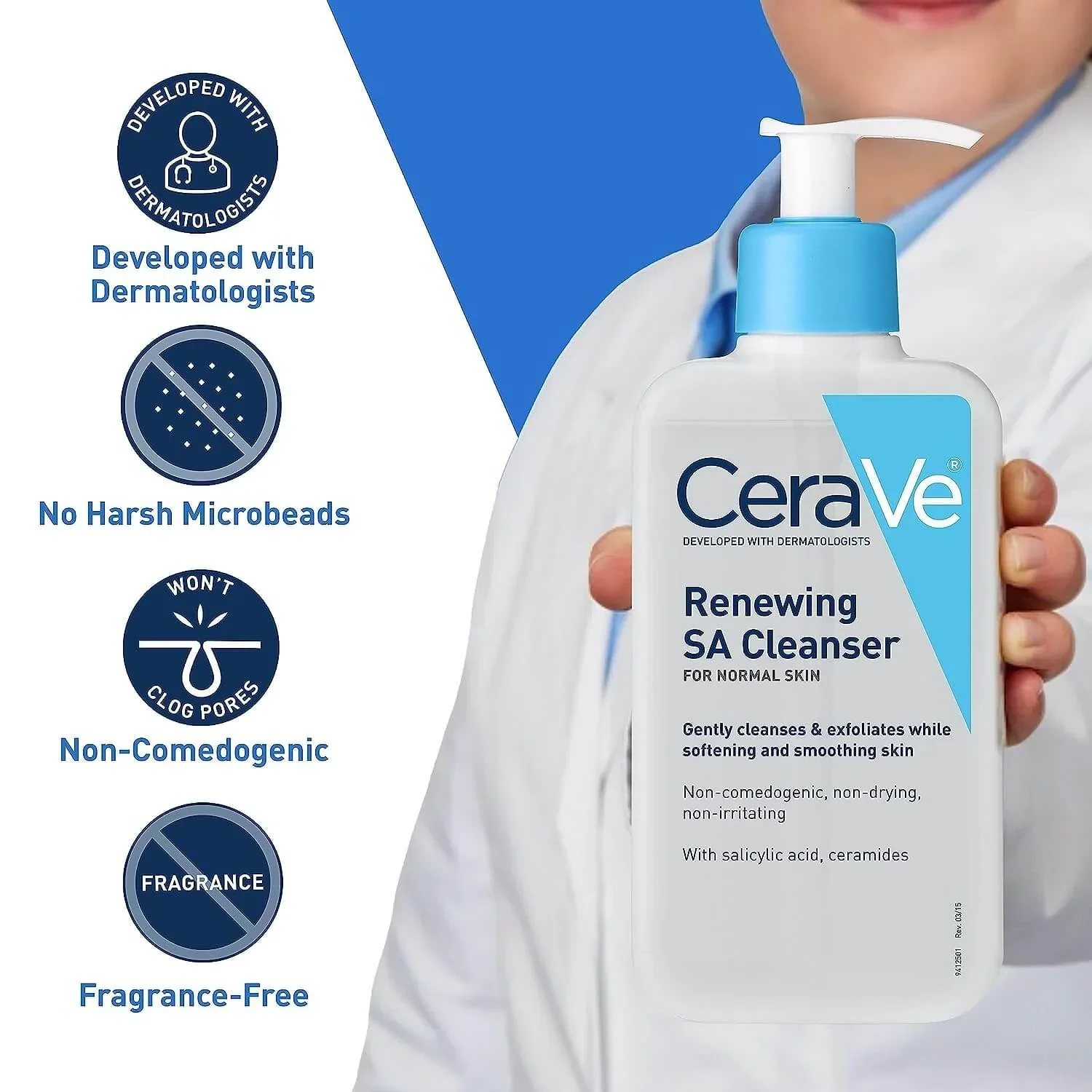 CeraVe Renewing SA Cleanser 237ml gallery image