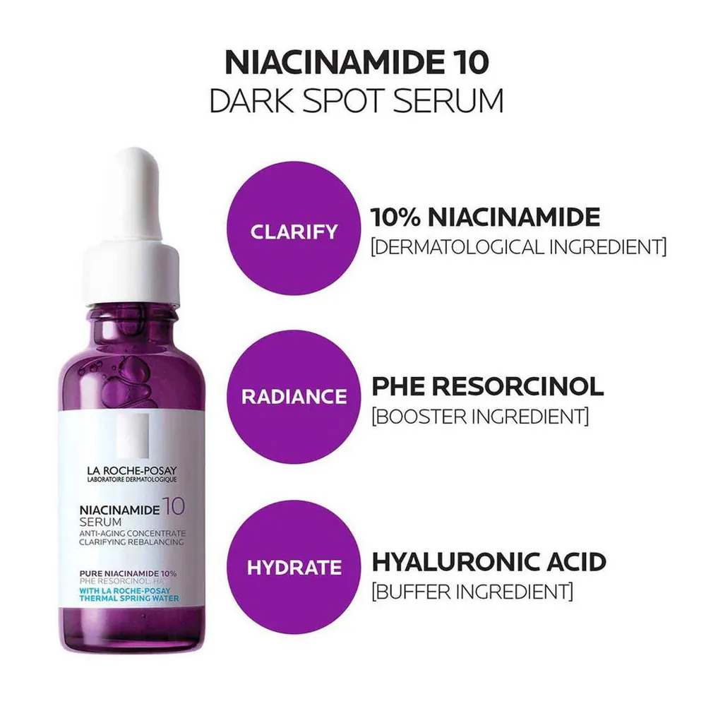La Roche-Posay Pure Niacinamide 10 Serum 30ml gallery image