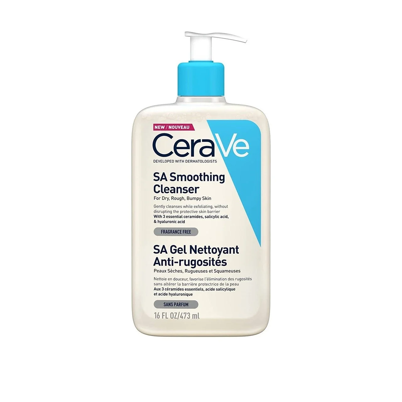Authentic CeraVe SA Smoothing Cleanser
